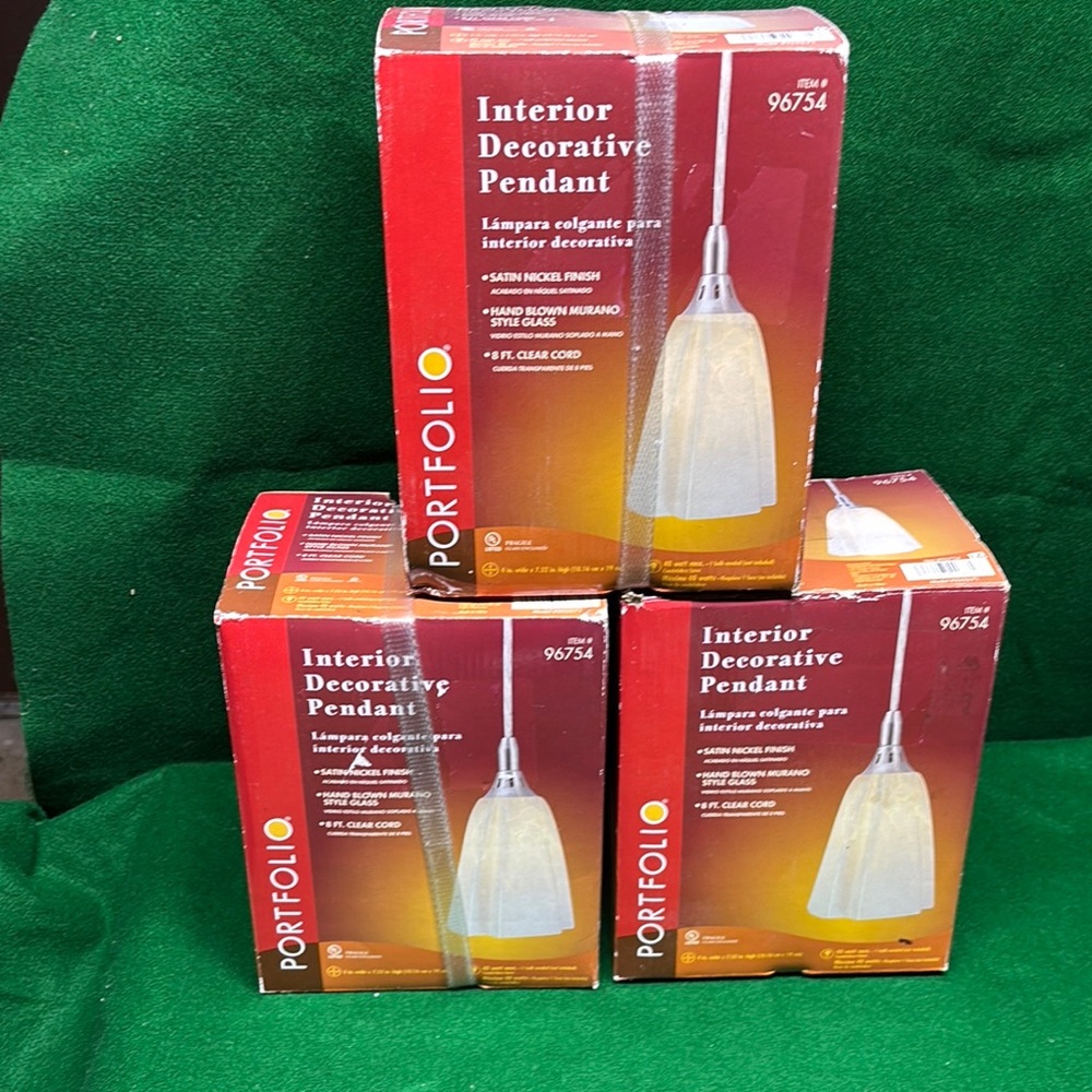 3 Portfolio Interior Decorative Pendant Lights